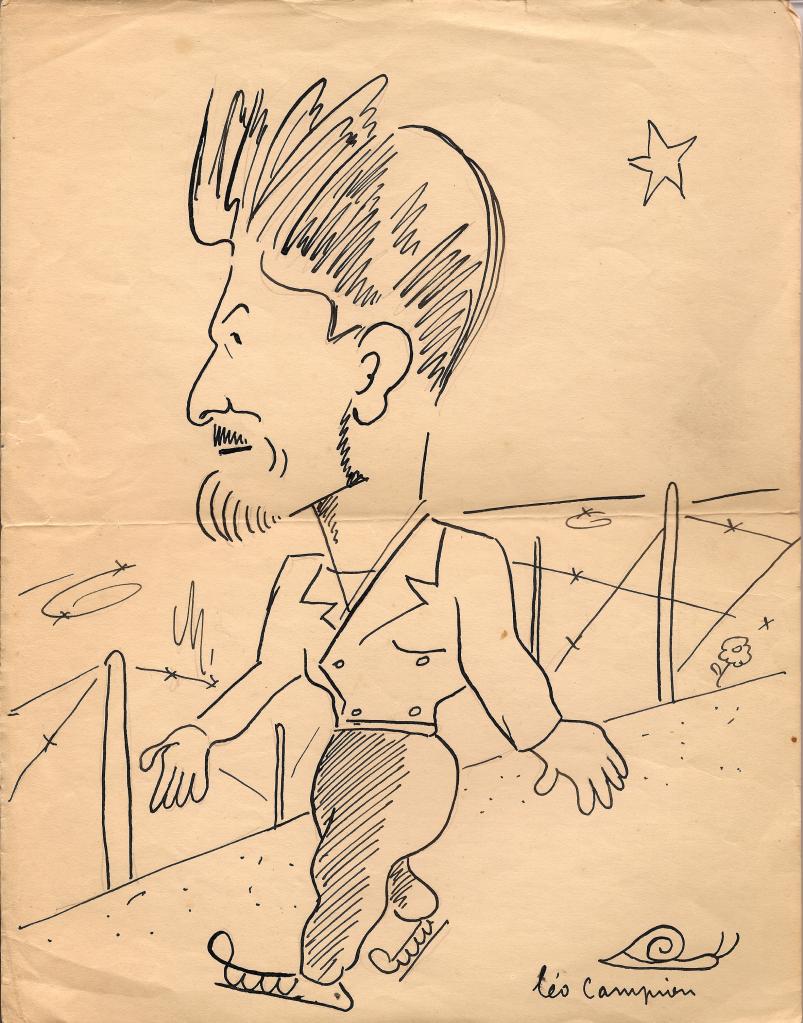 Caricature Leo Campion