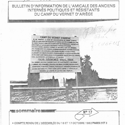 Bulletin 17 1985
