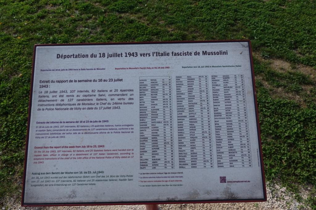 1943 Déportation 18 juillet 2