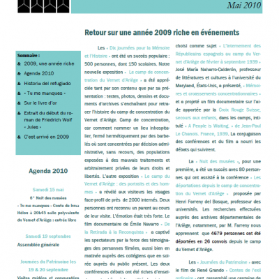 Bulletin mai 2010